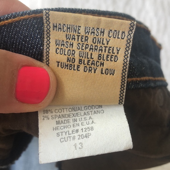 Plastic Brand ~ Flare Leg Jeans - Picture 12 of 14